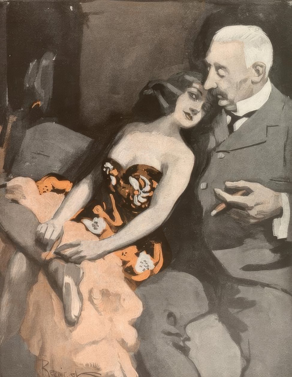 Vil du giftes med mig, tyk pige? Oh go, hellere køb mig en aftenfrakke! af Ferdinand von Reznicek
