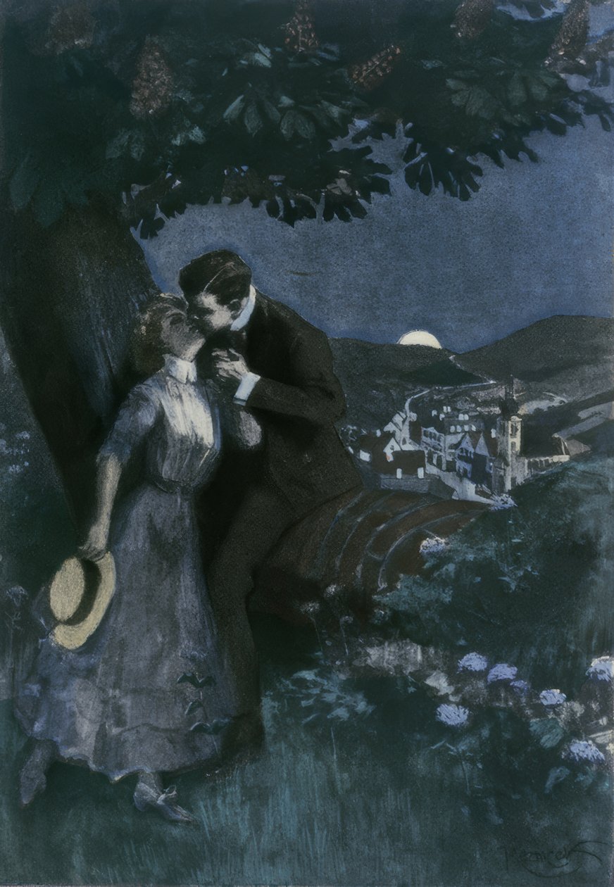 I den glade måne af Ferdinand von Reznicek