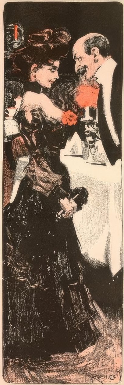 Samtale / Galant Verden af Ferdinand von Reznicek