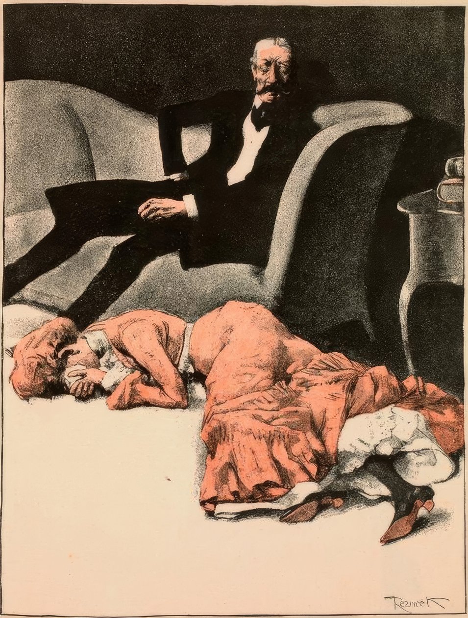 Reznicek / Morituri / fra: Galante Welt / 1904 af Ferdinand von Reznicek