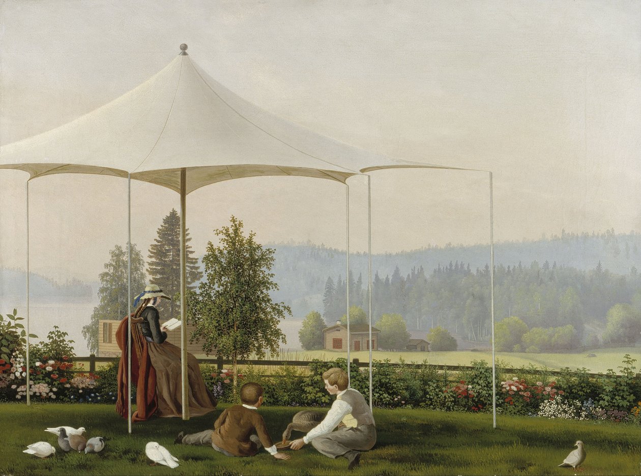 I haven i Haminalahti af Ferdinand von Wright