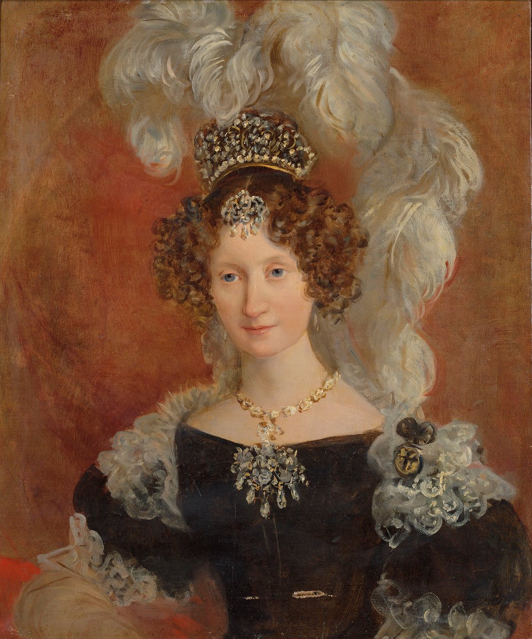 Maria Theresa af Østrig 1801-1855, dronning af Sardinien, første halvdel af det 19. af Ferdinando Cavalleri