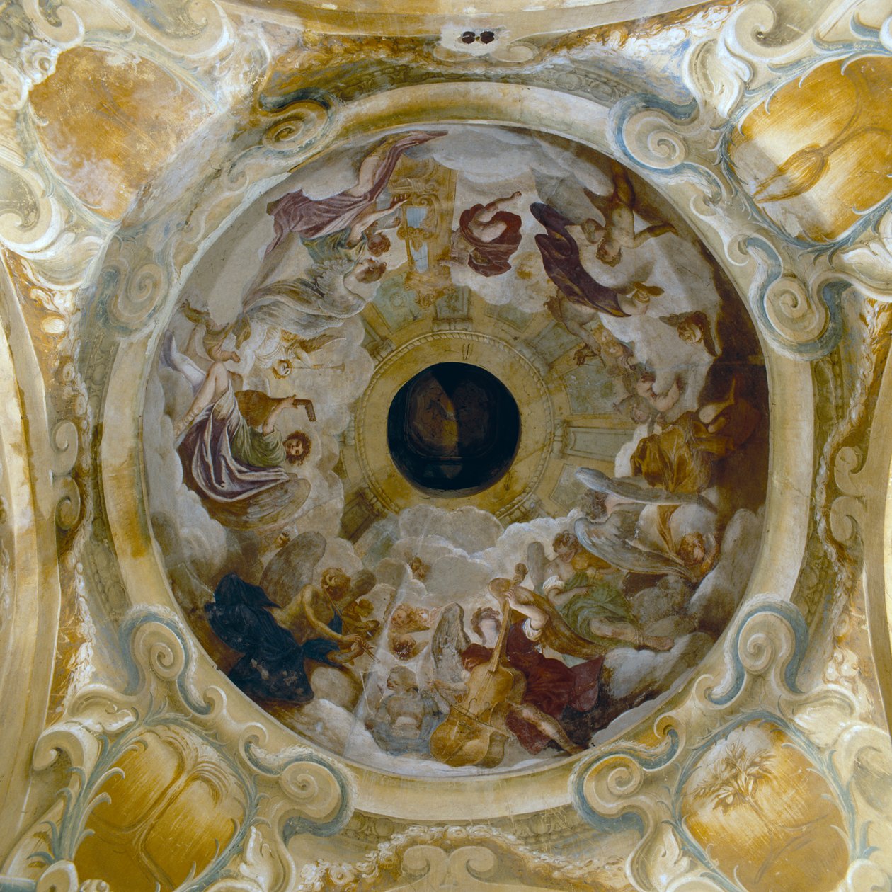 Malet kuppel, 1685-86 af Ferdinando Galli Bibiena