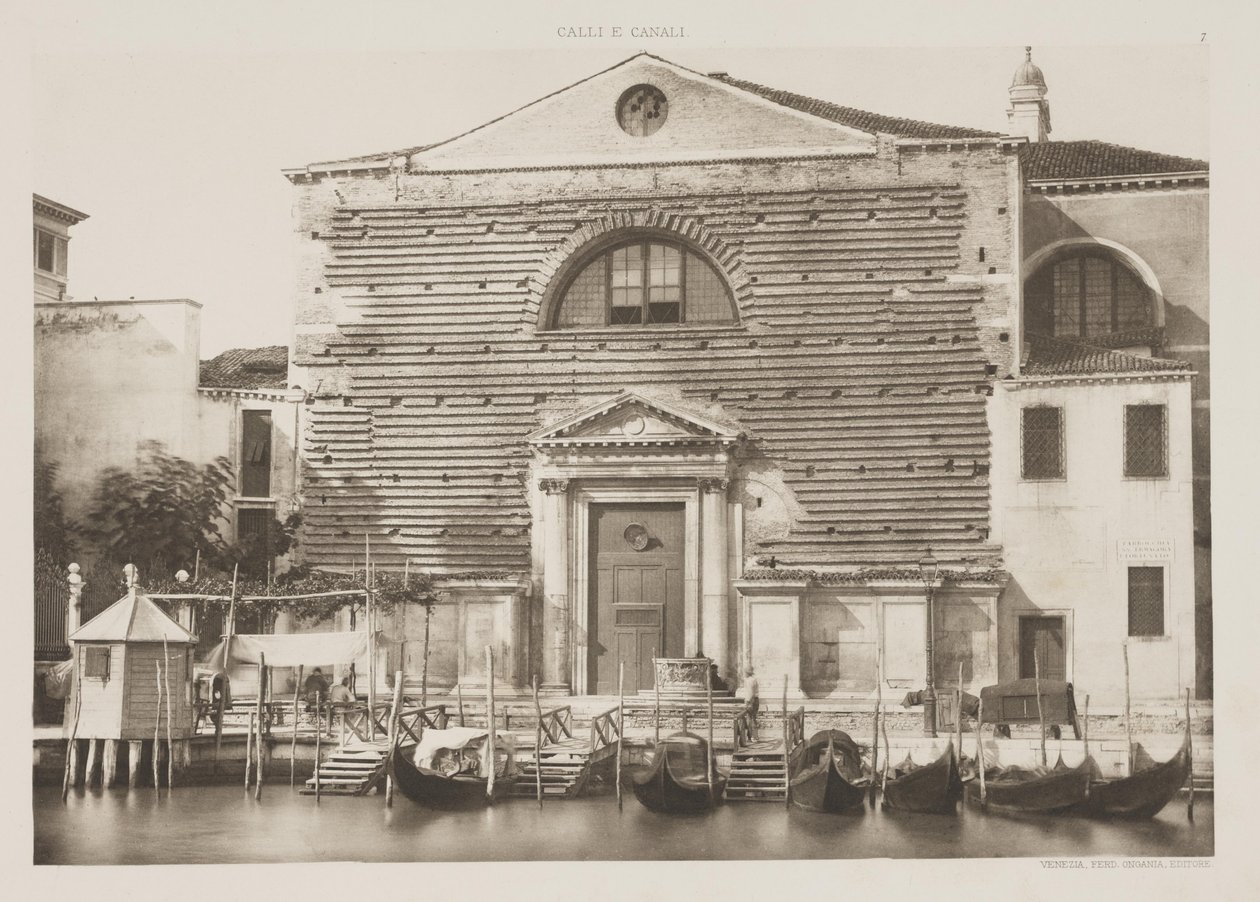Saint Marcuola kirke af Ferdinando Ongania