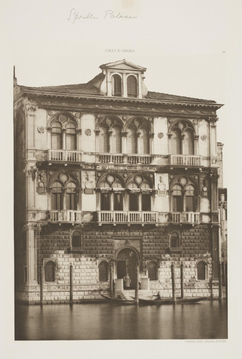 Spinelli Palace af Ferdinando Ongania