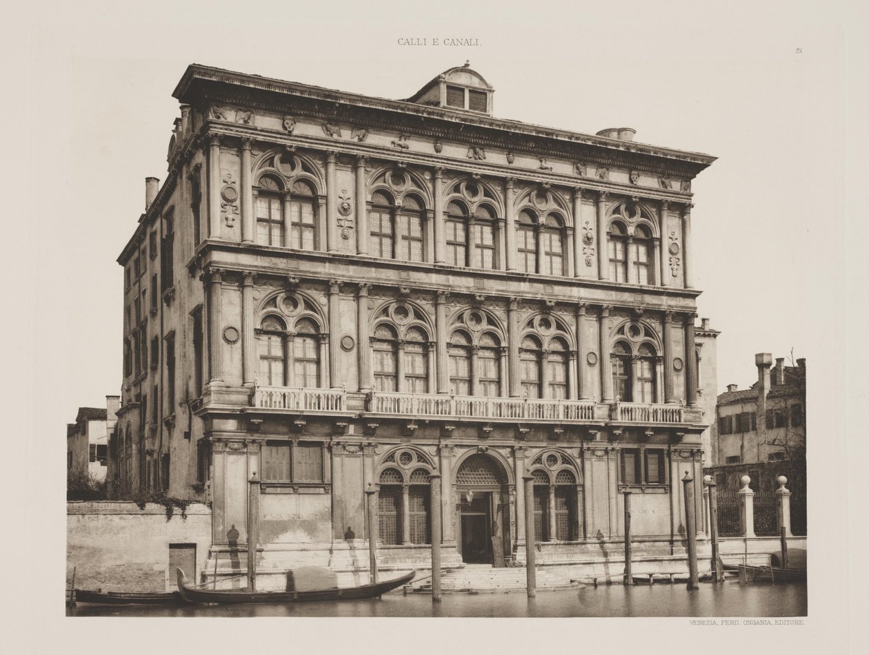 Vendramin Palace af Ferdinando Ongania