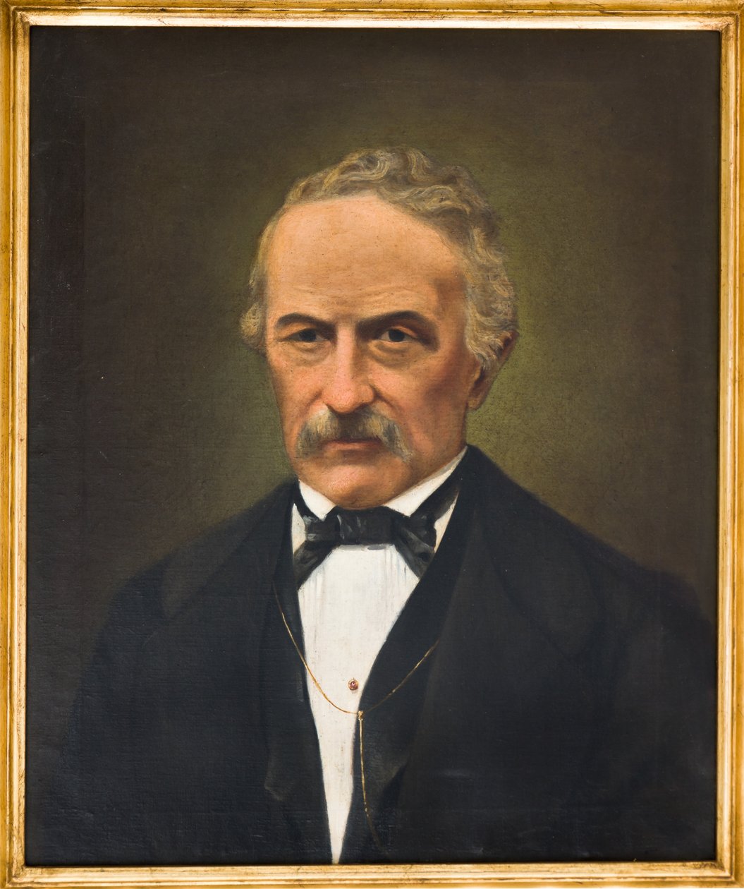 Selvportræt (olie på lærred) af Ferdinando Tarabini
