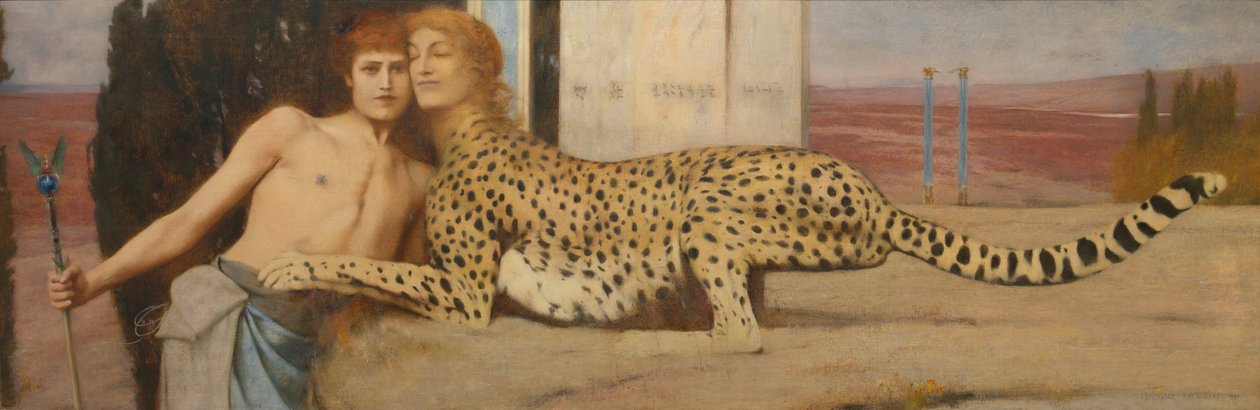 Kærtegn af Fernand Khnopff