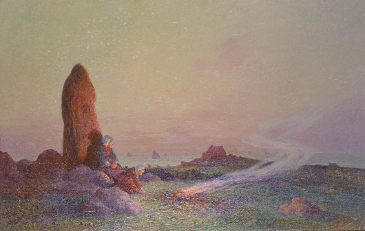 Menhiren af Fernand Loyen du Puigaudeau