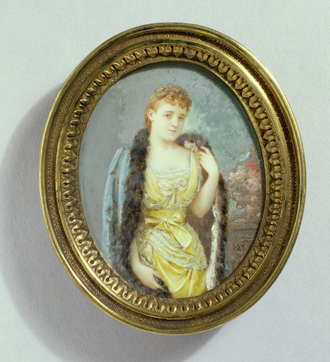 Portræt af Edith Wharton (1862-1937), 1890 af Fernand Paillet