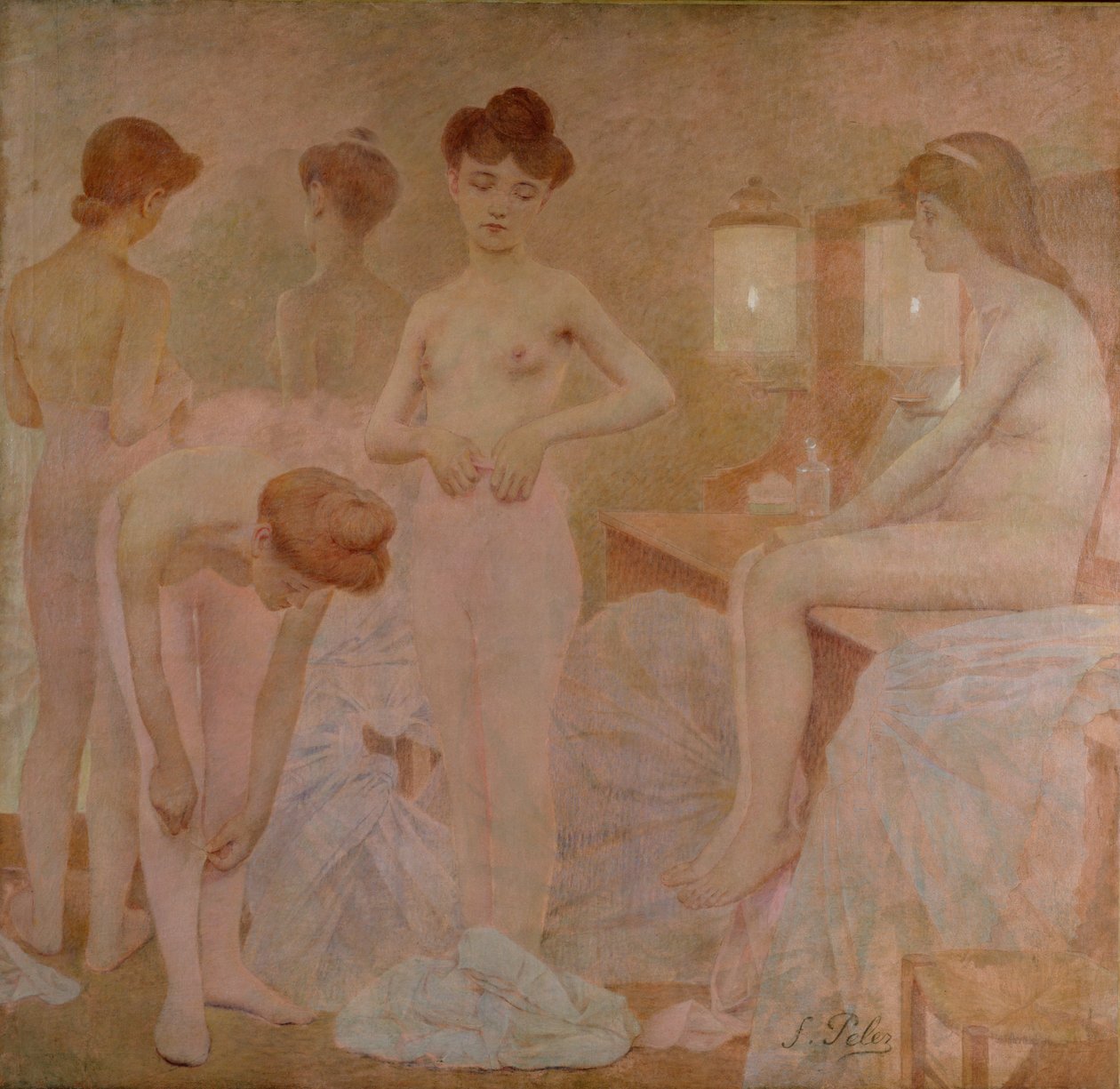 Danserne, 1905-09 af Fernand de Cordova Pelez
