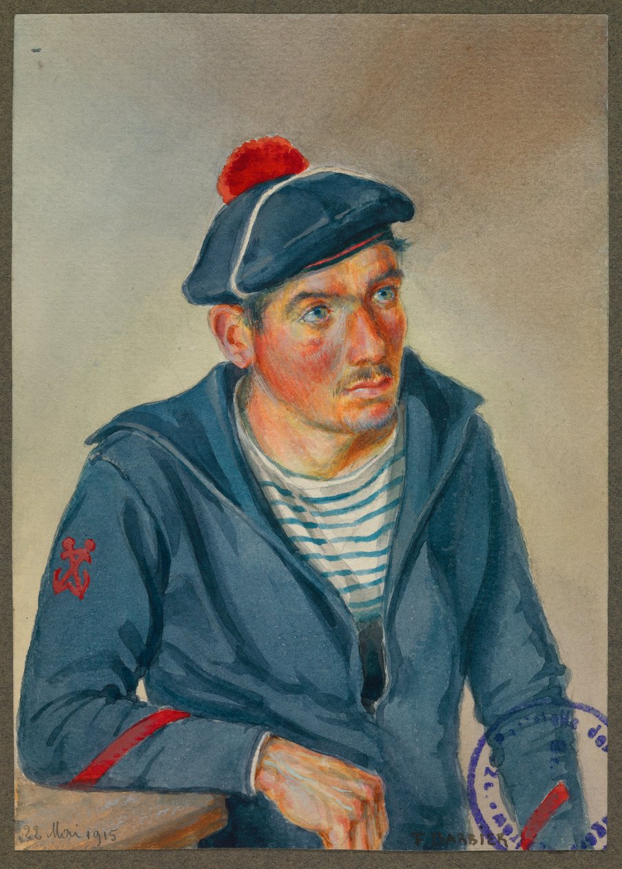 En bretonsk sømand, Gustrow af Fernand Barbier