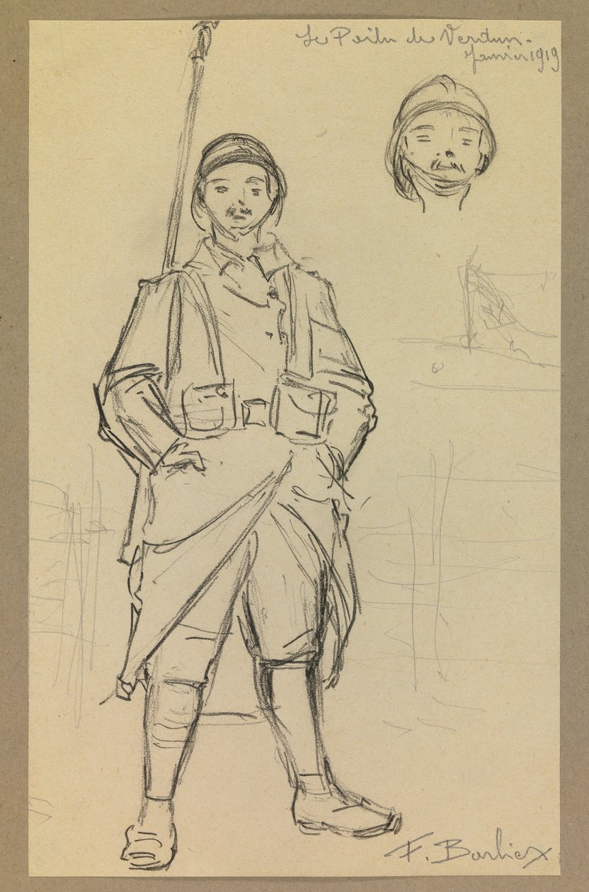 Poiluen fra Verdun af Fernand Barbier