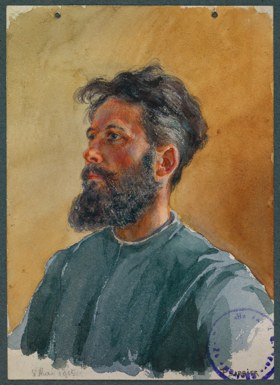 Professor Schosser, Gustrow af Fernand Barbier