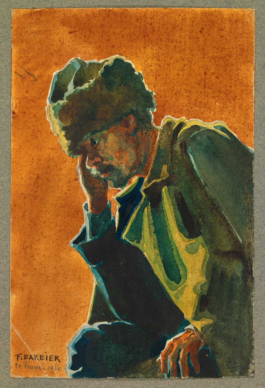 Russisk fange, Gustrow af Fernand Barbier