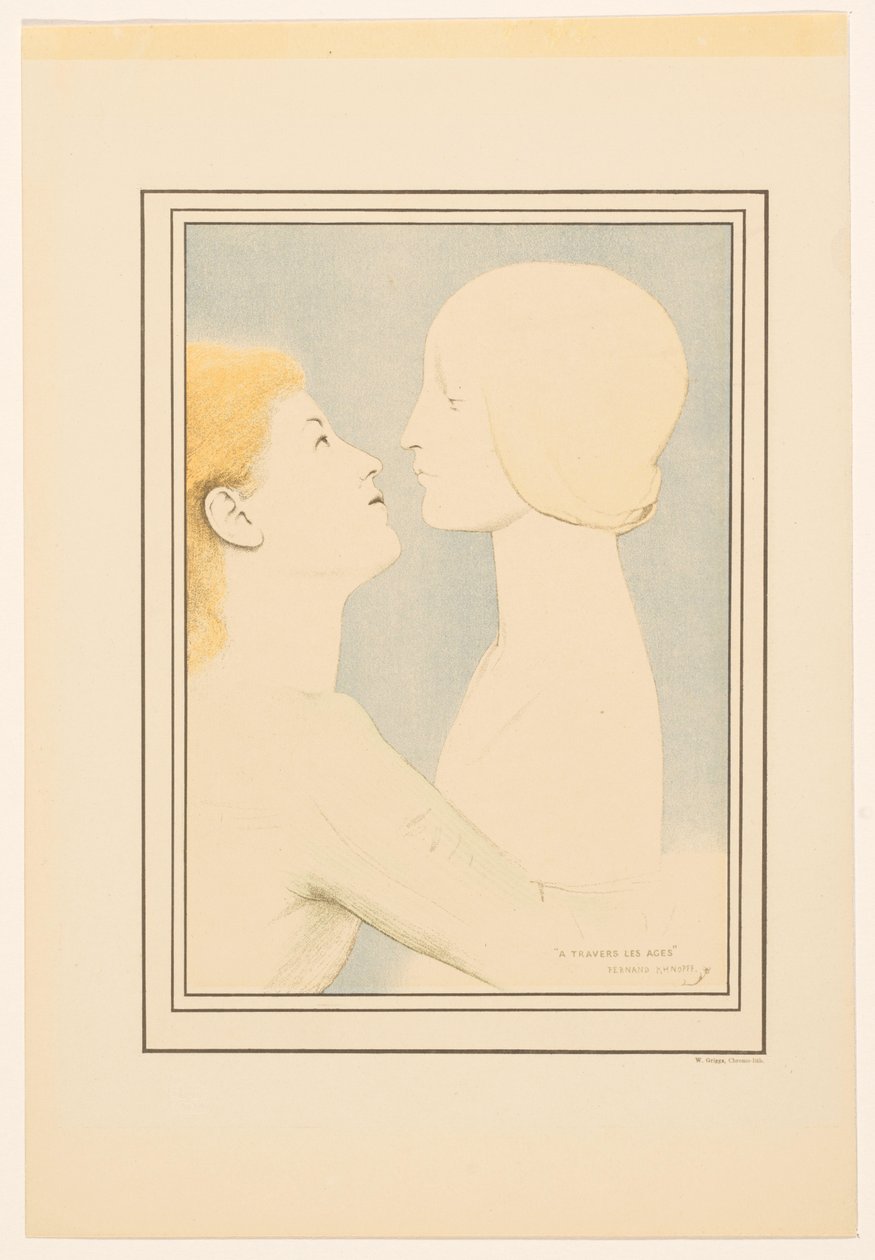 Gennem tiderne af Fernand Khnopff