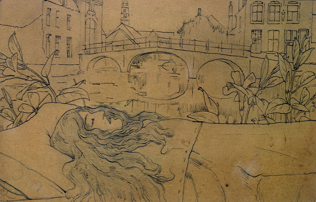 Brugge, Døden af Fernand Khnopff