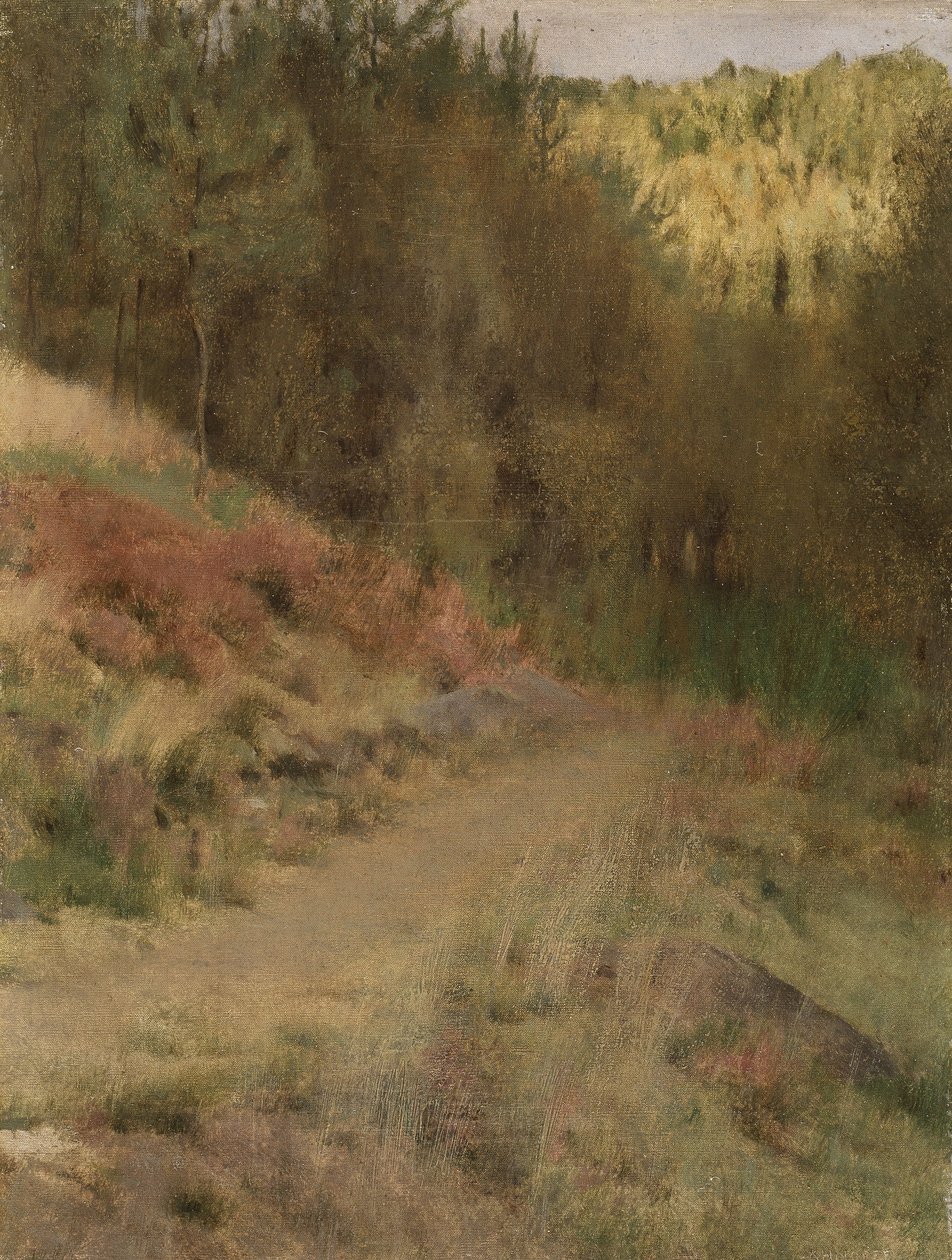 Landskab i Fosset af Fernand Khnopff