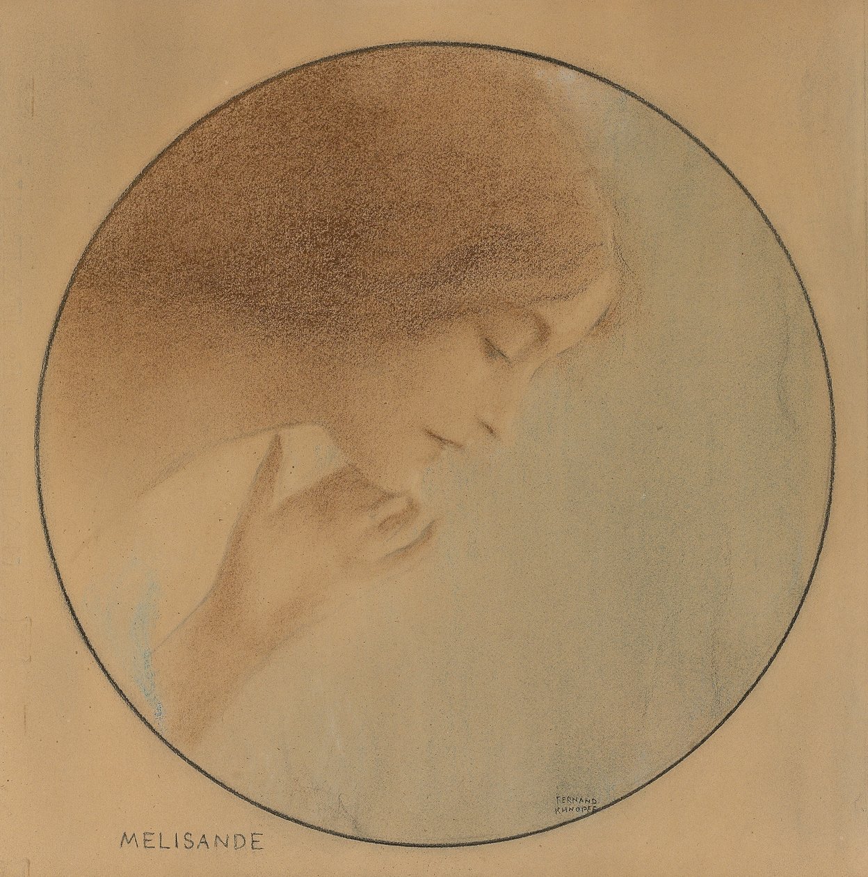Melisande af Fernand Khnopff