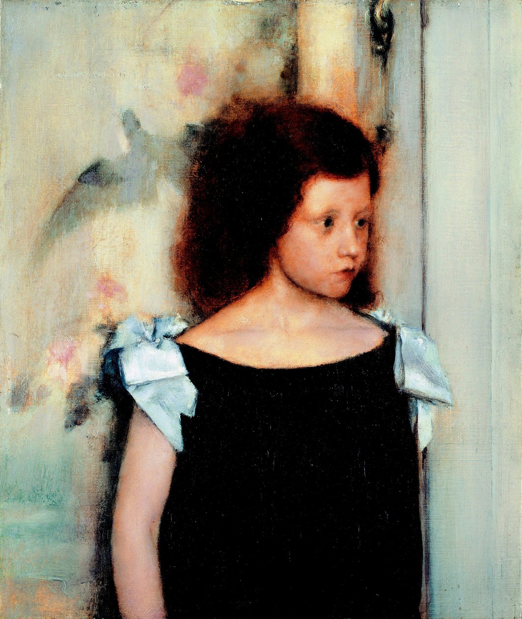 "" Portræt af Gabrielle Braun "" Maleri af Fernand Khnopff (1858-1921) af Fernand Khnopff