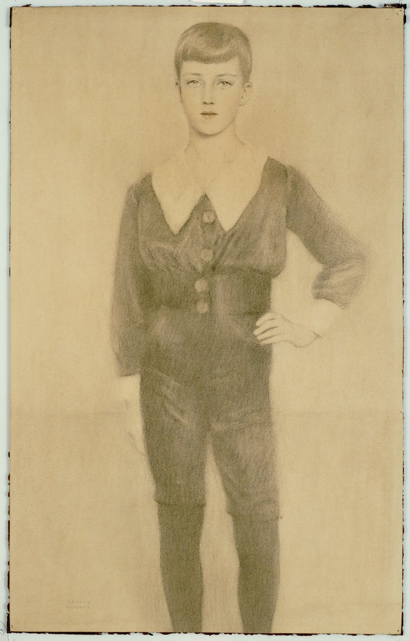 Prins Leopold af Belgien, hertug af Brabant, 1913 af Fernand Khnopff