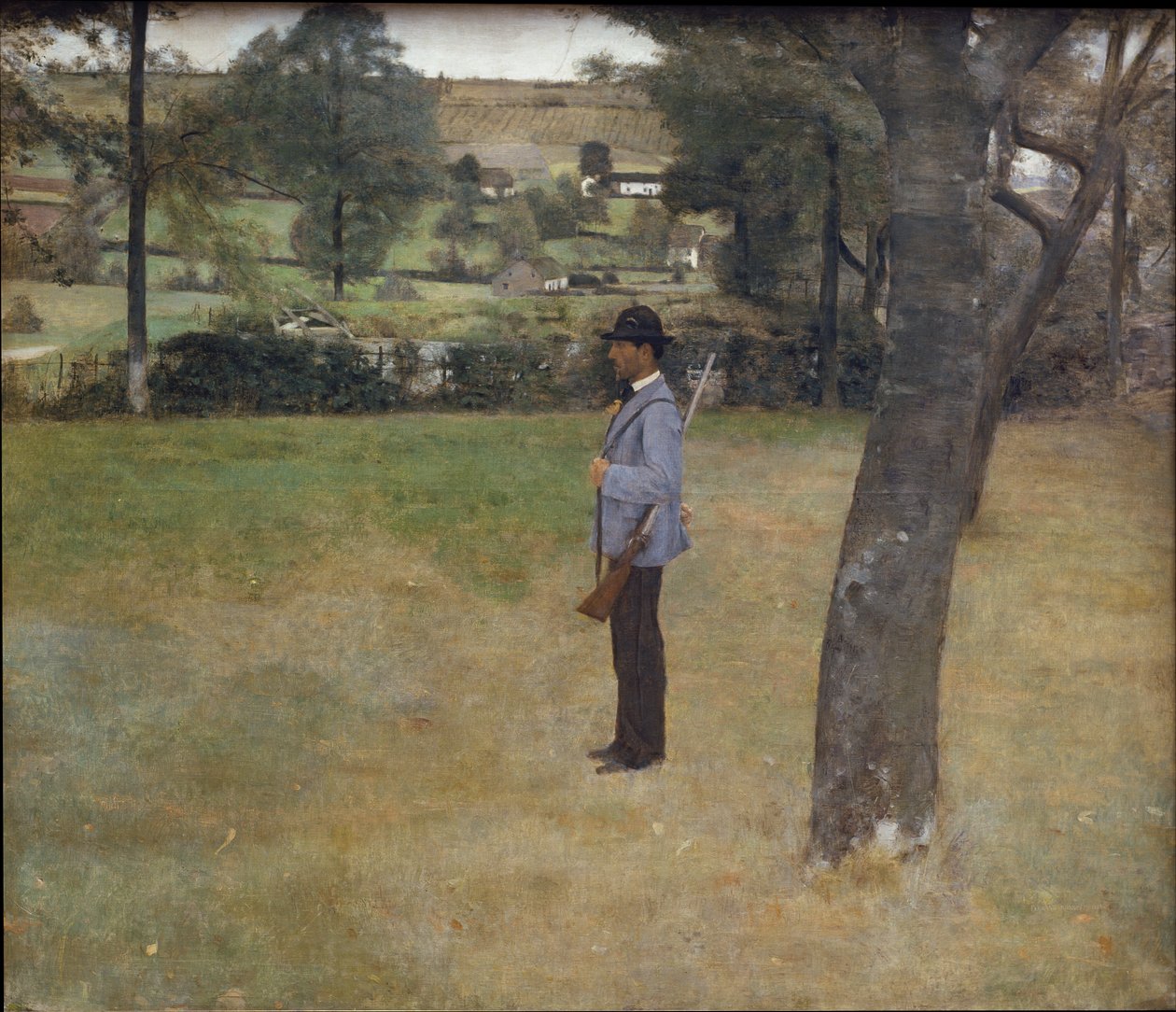 Jagtbetjenten af Fernand Khnopff