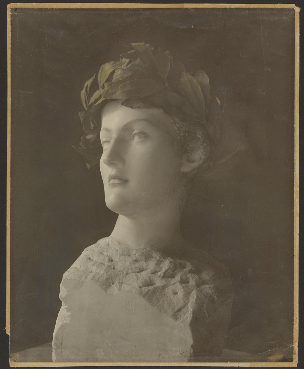 En ung engelsk pige af Fernand Khnopff