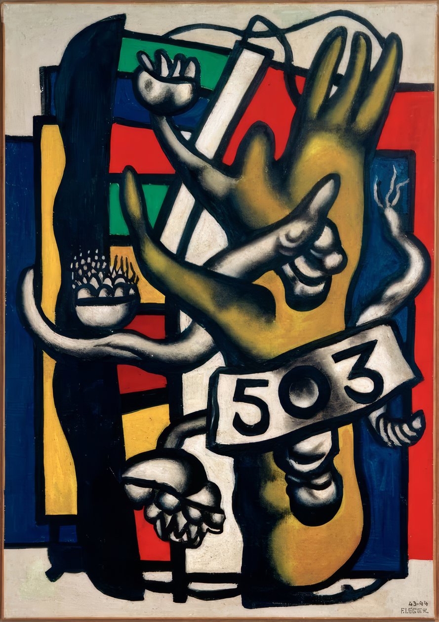 503 af Fernand Leger
