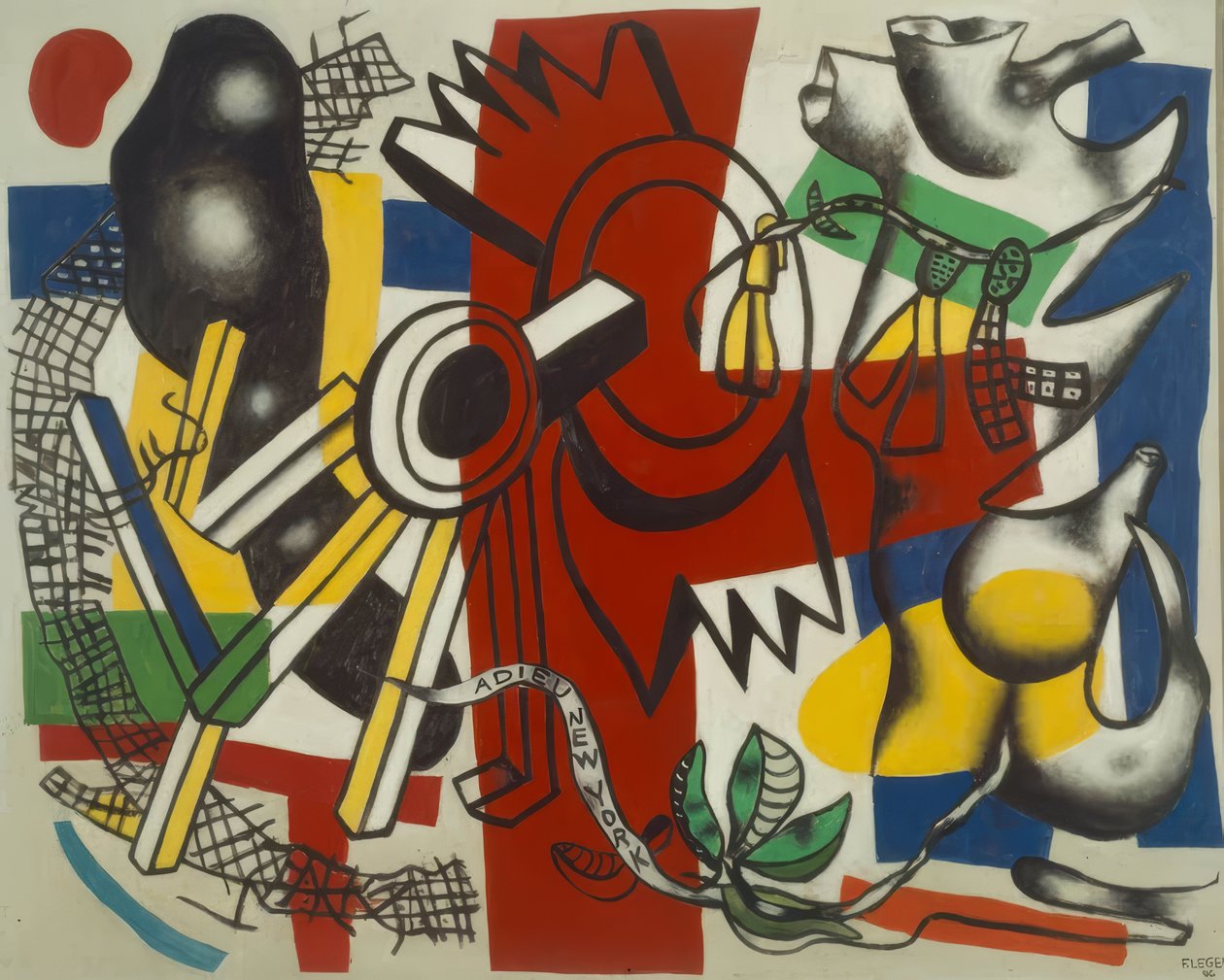 Farvel New York af Fernand Leger