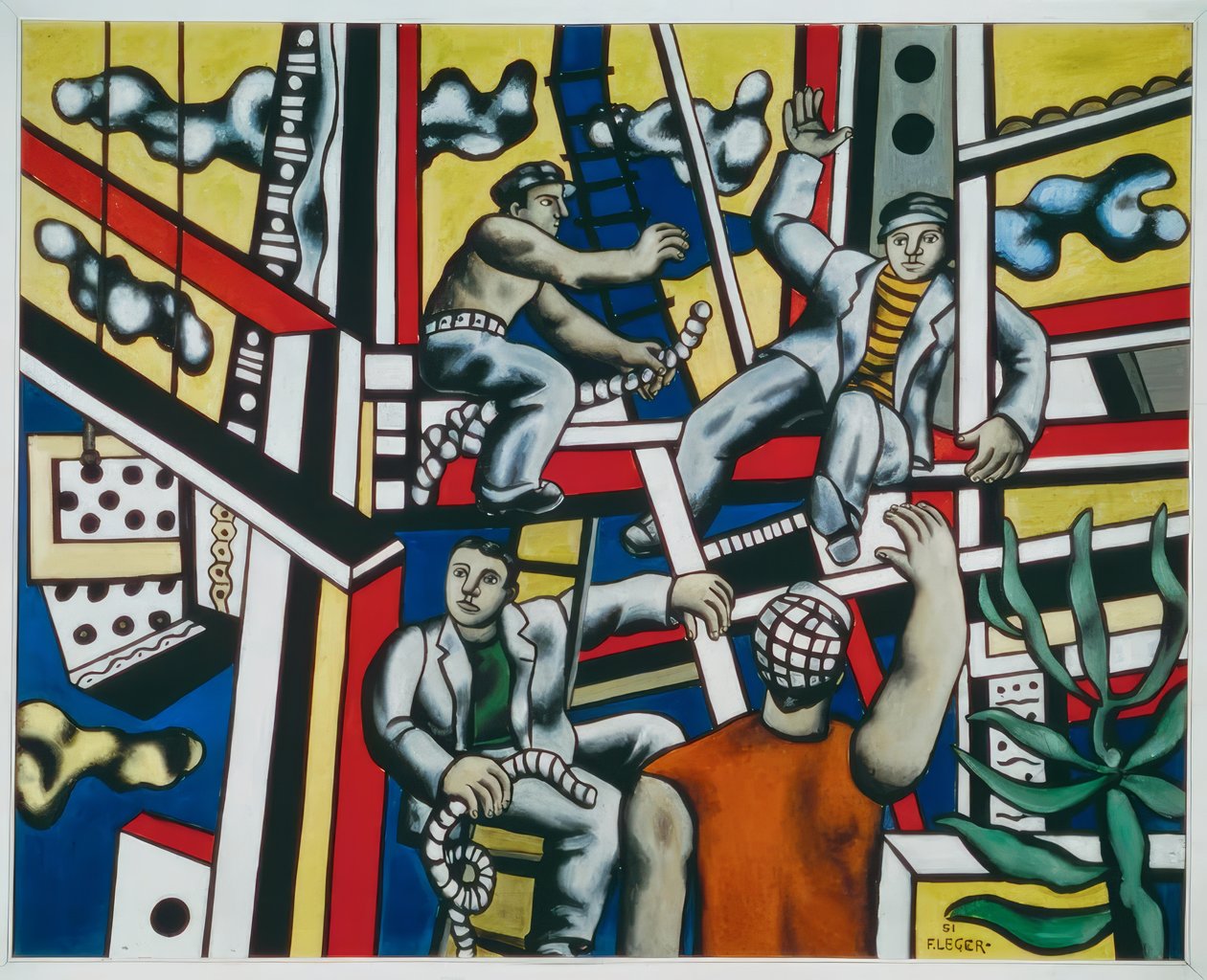 byggere af Fernand Leger