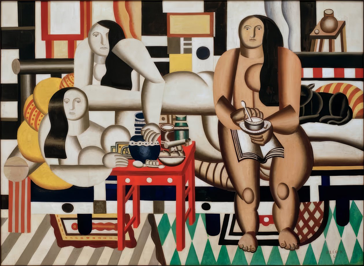 Den store morgenmad af Fernand Leger