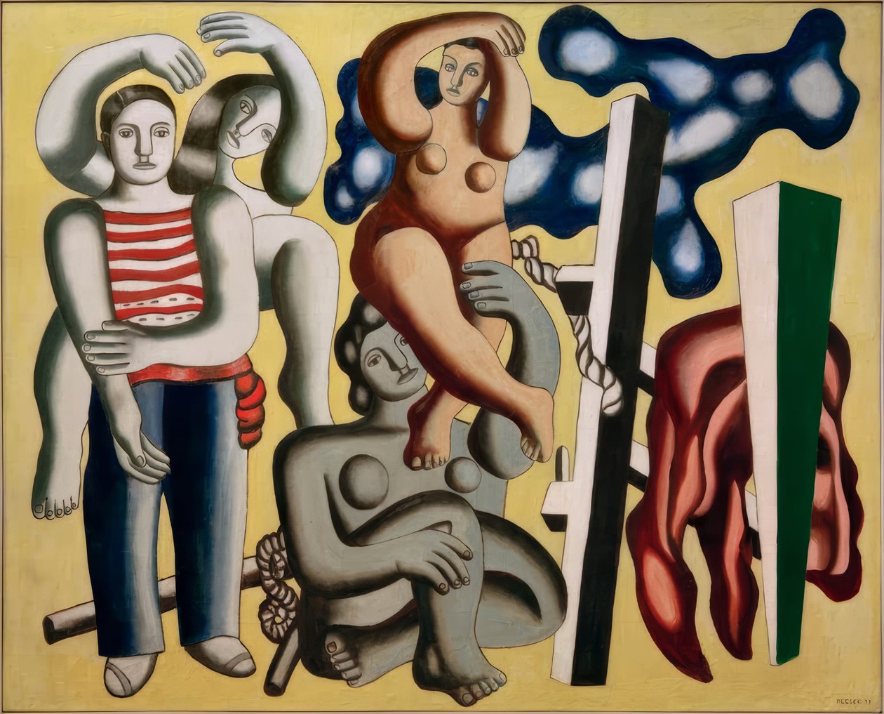 Papegøjerne af Fernand Leger