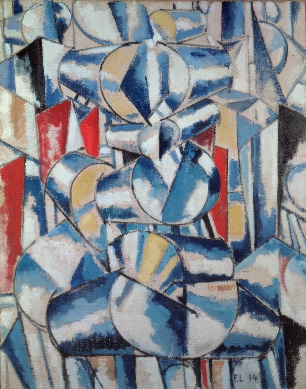 Formkontrast af Fernand Leger