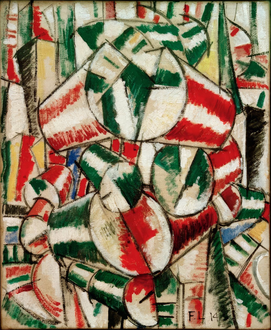Formkontrast af Fernand Leger