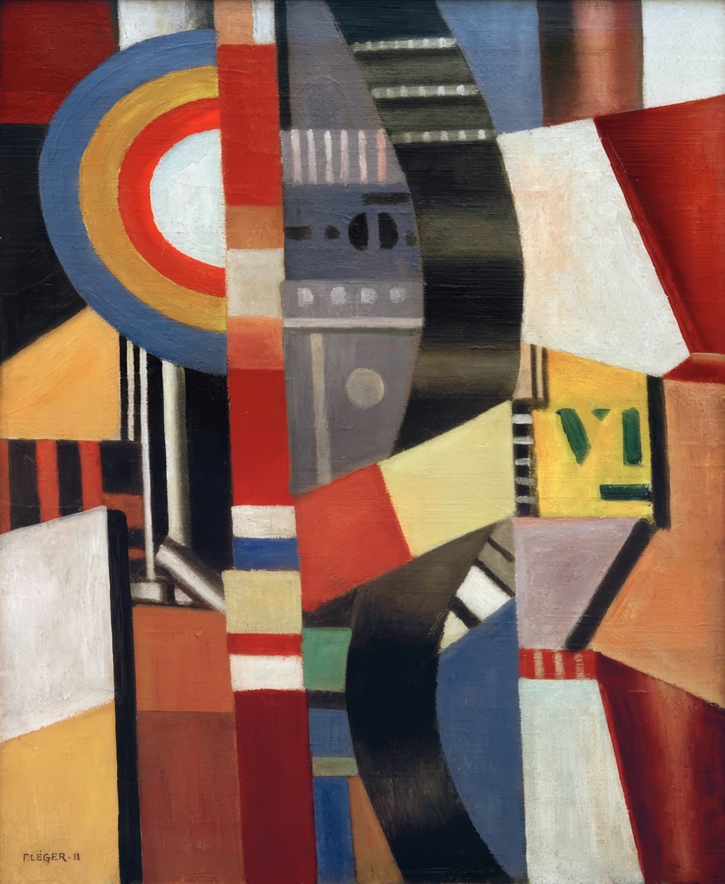 Komposition (skive) af Fernand Leger