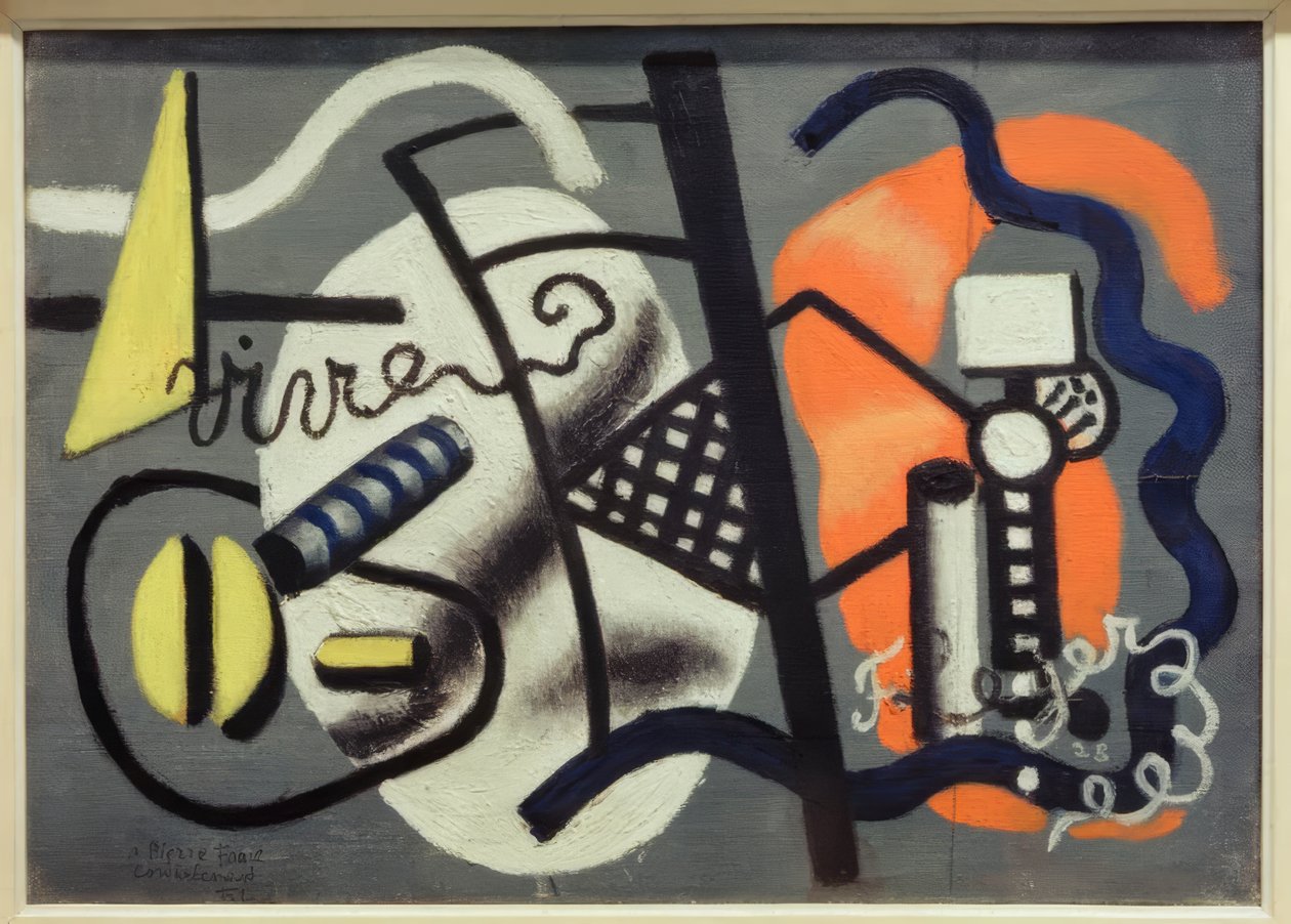 Komposition af Fernand Leger