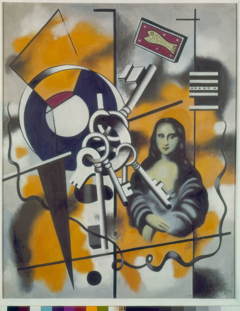Byen Montparnasse af Fernand Leger