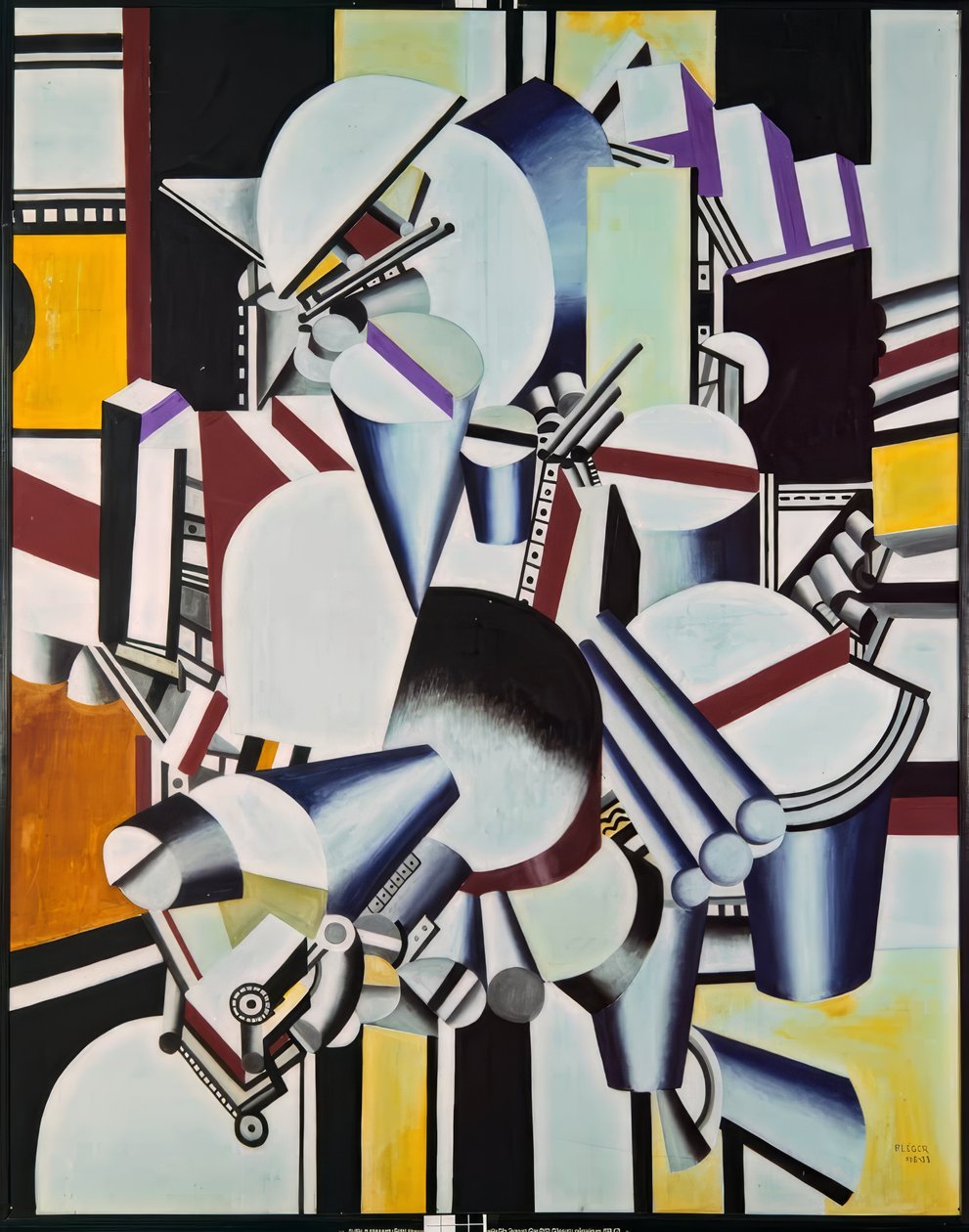 Mekaniske elementer af Fernand Leger