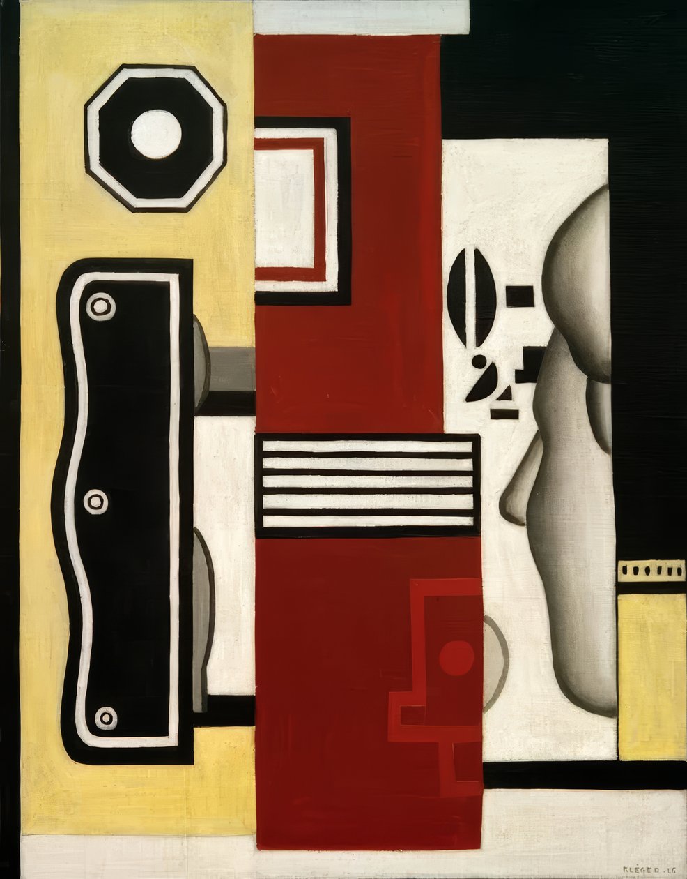 Profil af Fernand Leger