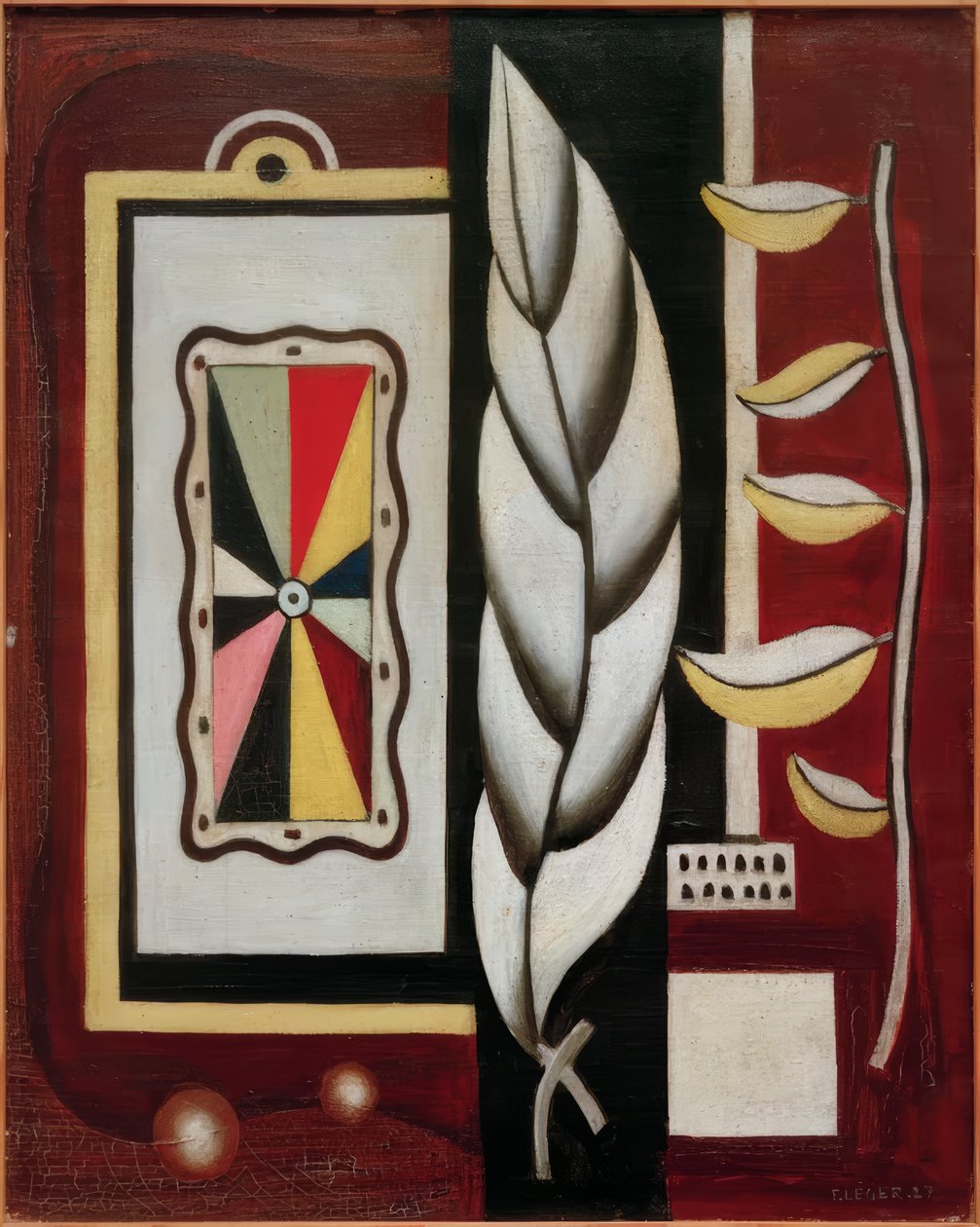 Stilleben af Fernand Leger
