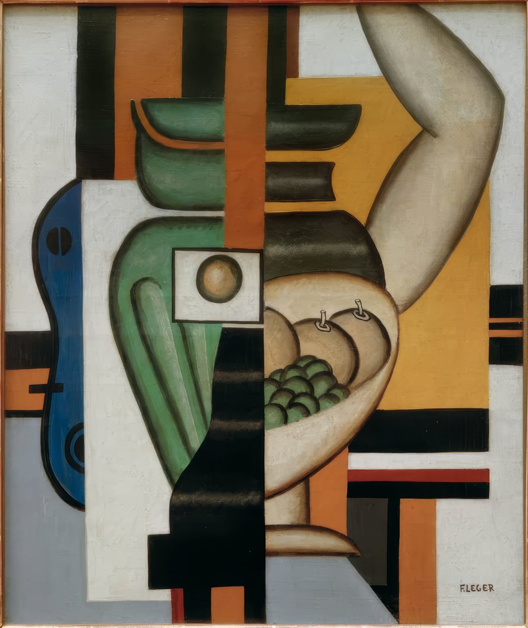 Stilleben med arm af Fernand Leger