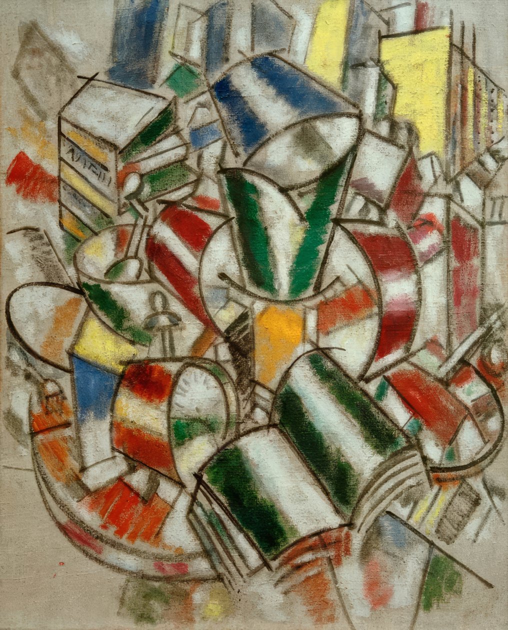 Stilleben af Fernand Leger
