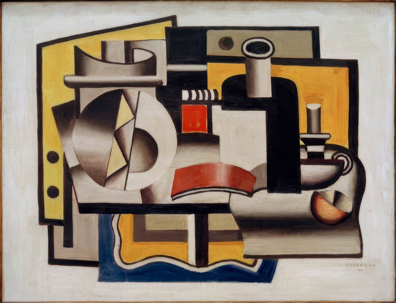 Stilleben af Fernand Leger