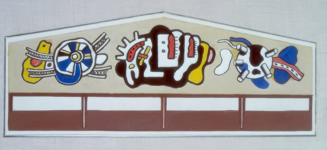 Undersøgelse for French Line Pier af Fernand Leger