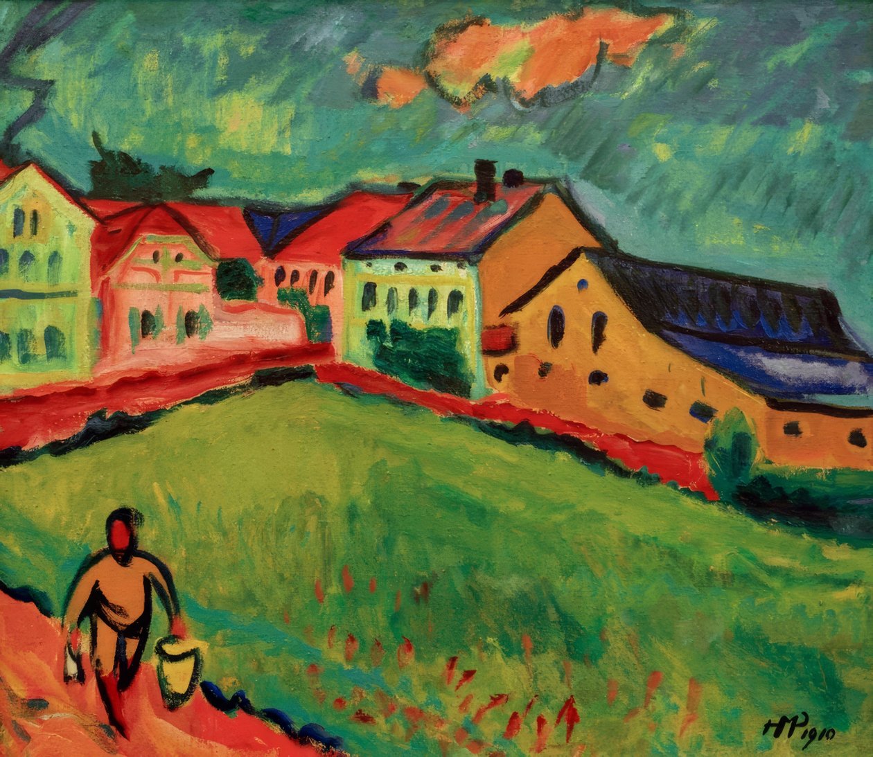 Engkant ved Moritzburg af Fernand Leger