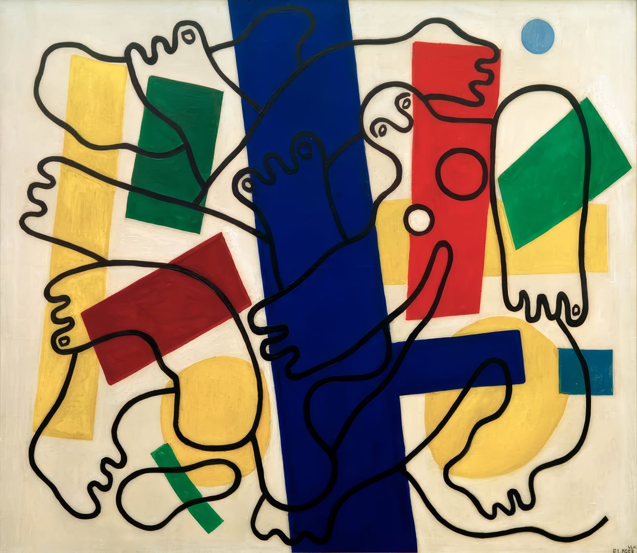 To akrobater (dykkere) af Fernand Leger