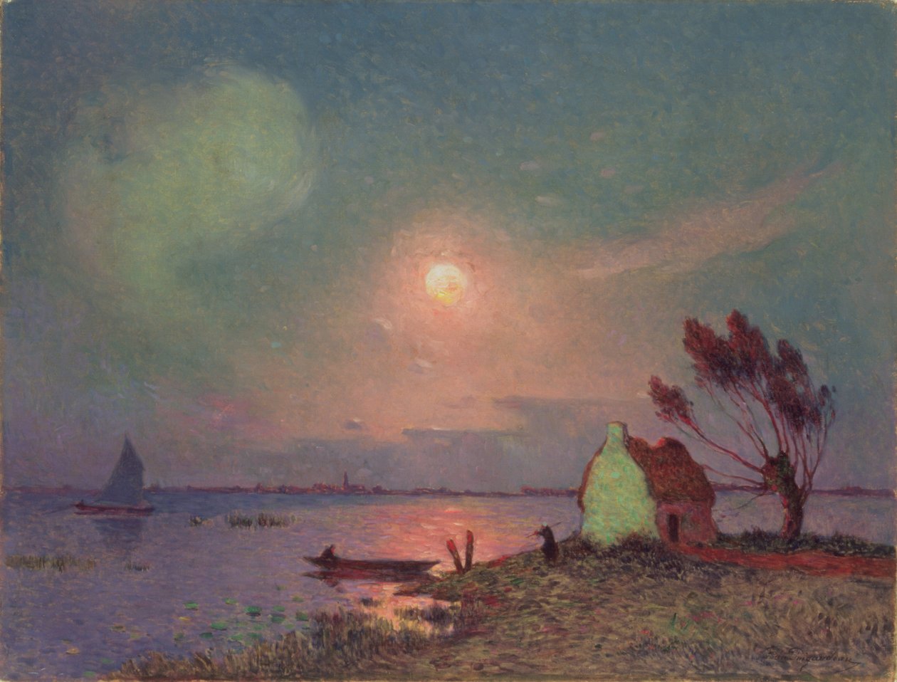 Dysligt sollys, Bretagne, ca.1915 af Fernand Loyen du Puigaudeau