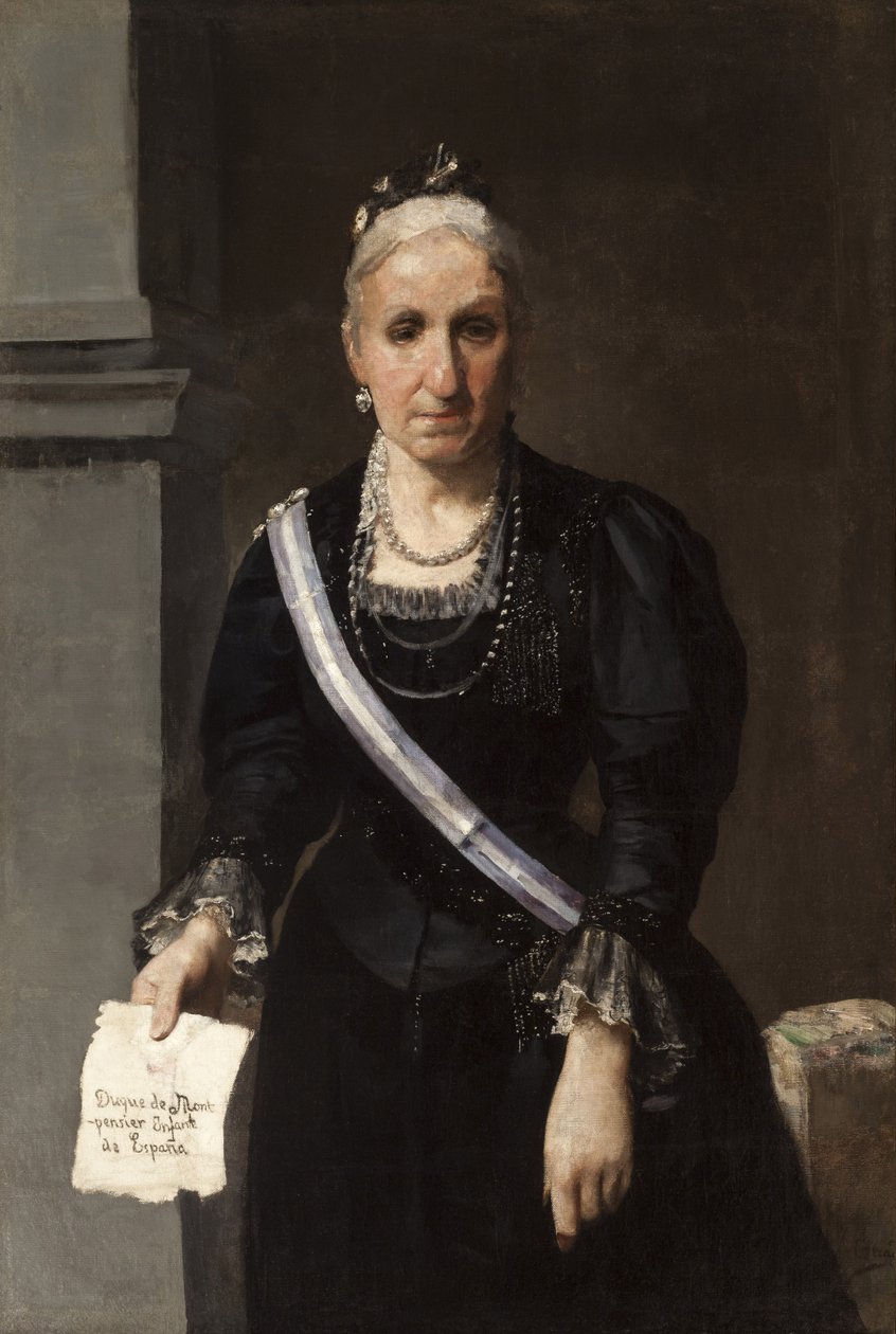 Infanta Luisa Fernanda de Borbón af Fernando Tirado