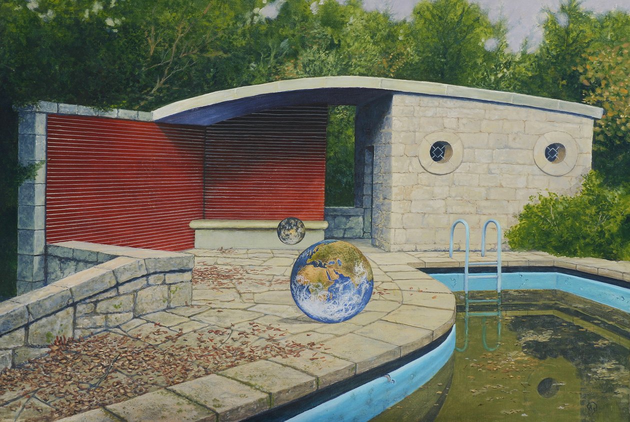 En verden i en swimmingpool af Fernando Aznar Cenamor