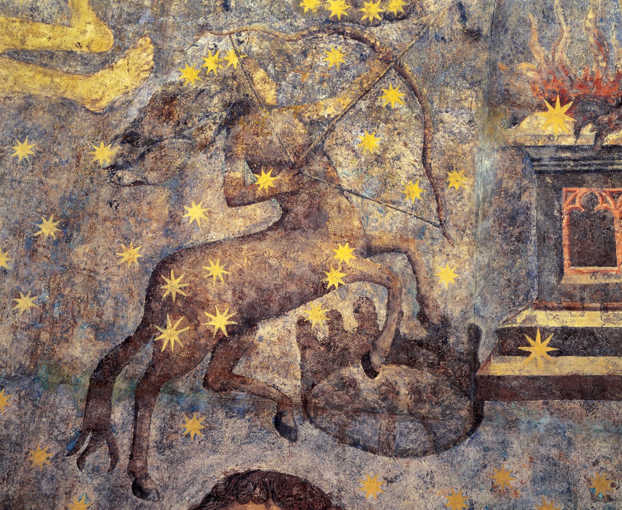 Zodiakens kuppel, Kentaur, 1485 af Fernando Gallego